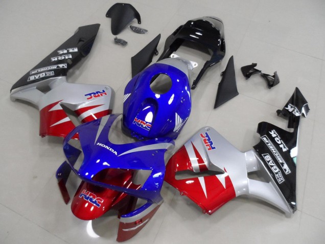 2003-2004 Red Silver Blue Honda CBR600RR Motorcylce Fairings UK Stores 2003-2004 Red Silver Blue Honda CBR600RR Motorcylce Fairings UK Stores