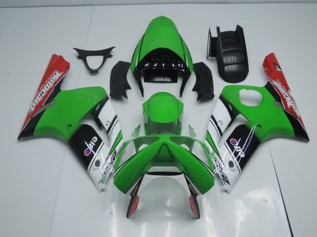 2003-2004 Green Motocard Kawasaki ZX6R Motorbike Fairings UK Stores 2003-2004 Green Motocard Kawasaki ZX6R Motorbike Fairings UK Stores