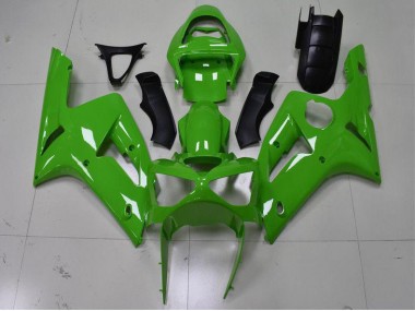 2003-2004 Green Kawasaki ZX6R Replacement Fairings UK Stores