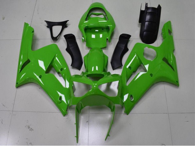 2003-2004 Green Kawasaki ZX6R Replacement Fairings UK Stores 2003-2004 Green Kawasaki ZX6R Replacement Fairings UK Stores
