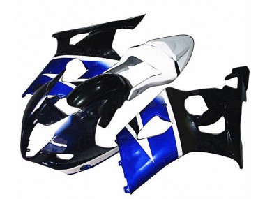 2003-2004 Blue White Suzuki GSXR 1000 Motorcycle Replacement Fairings UK Stores