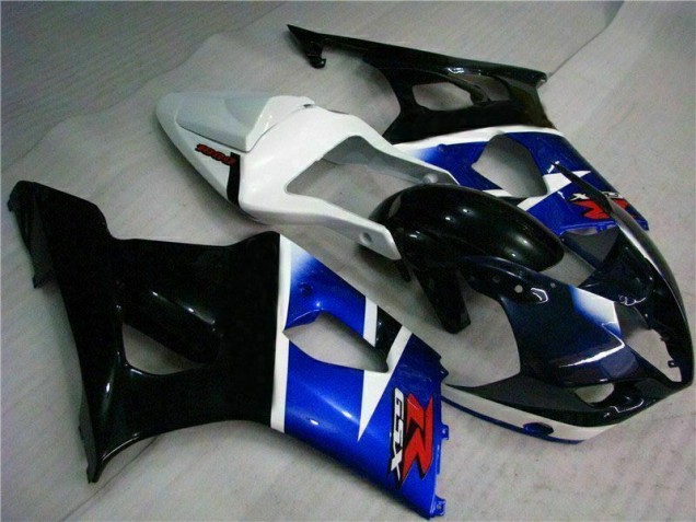 2003-2004 Black Blue Suzuki GSXR 1000 Motorcycle Fairings Kits UK Stores 2003-2004 Black Blue Suzuki GSXR 1000 Motorcycle Fairings Kits UK Stores
