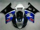 2003-2004 Black Blue Suzuki GSXR 1000 Motorcycle Fairings Kits UK Stores 2003-2004 Black Blue Suzuki GSXR 1000 Motorcycle Fairings Kits UK Stores