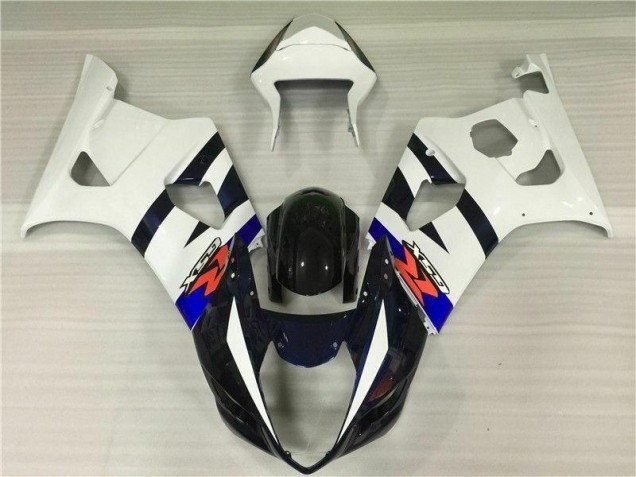 2003-2004 White Black Suzuki GSXR 1000 Motorcylce Fairings UK Stores 2003-2004 White Black Suzuki GSXR 1000 Motorcylce Fairings UK Stores