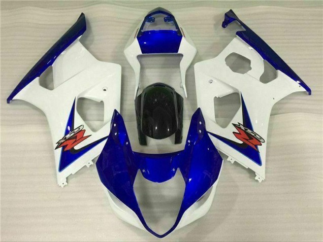 2003-2004 White Blue Suzuki GSXR 1000 Bike Fairings UK Stores 2003-2004 White Blue Suzuki GSXR 1000 Bike Fairings UK Stores