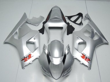 2003-2004 Silver OEM Style Suzuki GSXR 1000 Motorbike Fairing Kits UK Stores