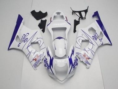 2003-2004 Blue Whie Corona Suzuki GSXR 1000 Moto Fairings UK Stores