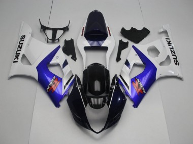 2003-2004 Dark Blue Front and Blue Suzuki GSXR 1000 Motorcycle Replacement Fairings UK Stores