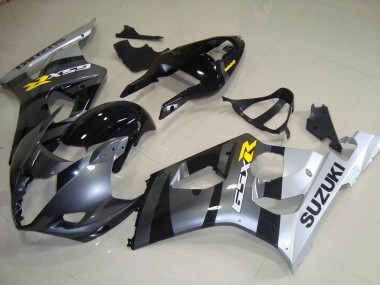 2003-2004 Grey Silver Suzuki GSXR 1000 Motorcycle Fairings Kit UK Stores