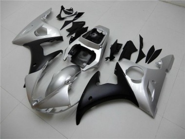 2003-2005 Silver Black Yamaha YZF R6 Motorcylce Fairings UK Stores