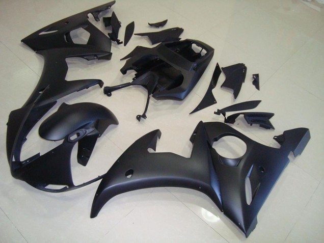 2003-2005 Matte Black Yamaha YZF R6 Motorcycle Bodywork UK Stores