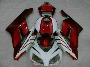 2004-2005 White Red Honda CBR1000RR Bike Fairing Kit UK Stores