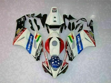 2004-2005 White Red Honda CBR1000RR Motorcycle Replacement Fairings UK Stores