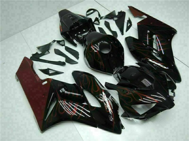 2004-2005 Red Flame Honda CBR1000RR Motorcycle Fairing Kits UK Stores 2004-2005 Red Flame Honda CBR1000RR Motorcycle Fairing Kits UK Stores