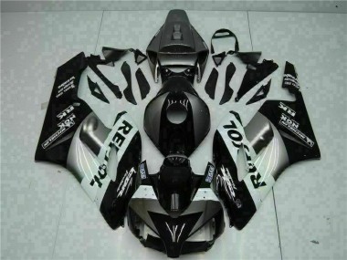 2004-2005 Grey Black Repsol Honda CBR1000RR Motorcycle Fairings Kits UK Stores