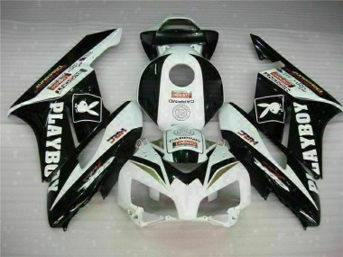 2004-2005 Black White Honda CBR1000RR Motorcycle Fairings UK Stores