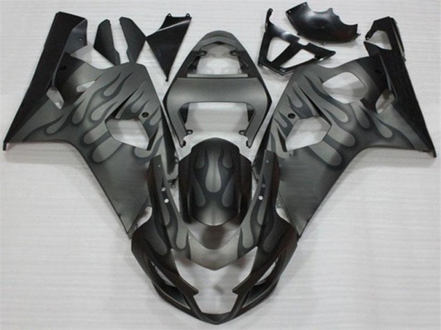 2004-2005 Black Grey Suzuki GSXR 600/750 Motorcylce Fairings UK Stores