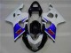 2004-2005 Blue White Suzuki GSXR 600/750 Motorcycle Replacement Fairings UK Stores