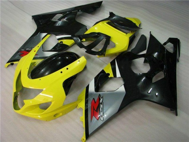 2004-2005 Yellow Black Suzuki GSXR 600/750 Motorbike Fairing UK Stores