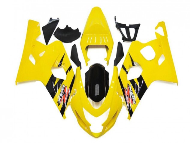 2004-2005 Yellow Black Suzuki GSXR 600/750 Motorbike Fairings UK Stores