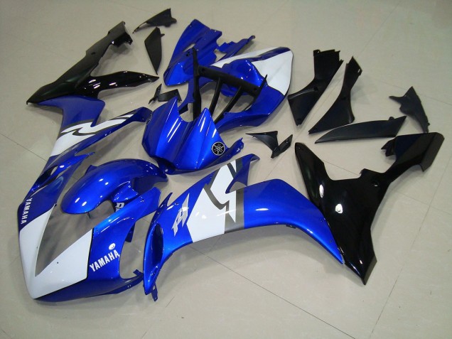 2004-2006 Blue Black White Yamaha YZF R1 Motorbike Fairing Kits UK Stores 2004-2006 Blue Black White Yamaha YZF R1 Motorbike Fairing Kits UK Stores