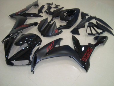 2004-2006 Matte Black Red Yamaha YZF R1 Replacement Fairings UK Stores
