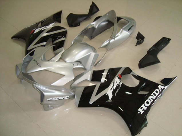 2004-2007 Black Silver Honda CBR600 F4i Motorcycle Fairing UK Stores 2004-2007 Black Silver Honda CBR600 F4i Motorcycle Fairing UK Stores