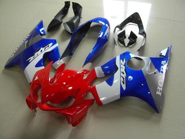 2004-2007 Blue Red White Honda CBR600 F4i Replacement Motorcycle Fairings UK Stores 2004-2007 Blue Red White Honda CBR600 F4i Replacement Motorcycle Fairings UK Stores