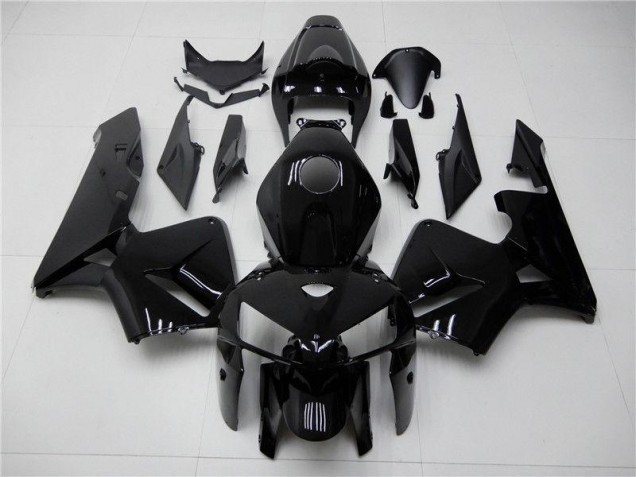 2005-2006 Glossy Black Honda CBR600RR Motorcycle Fairing Kit UK Stores 2005-2006 Glossy Black Honda CBR600RR Motorcycle Fairing Kit UK Stores