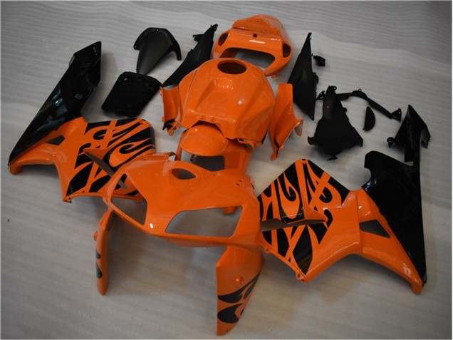 2005-2006 Orange Black Honda CBR600RR Motorbike Fairing UK Stores