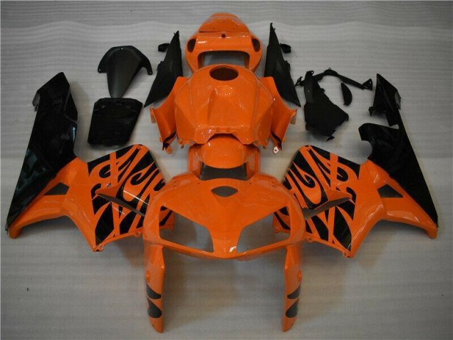 2005-2006 Orange Black Honda CBR600RR Motorbike Fairing UK Stores
