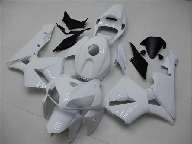 2005-2006 Glossy White Honda CBR600RR Replacement Motorcycle Fairings UK Stores