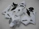 2005-2006 Glossy White Honda CBR600RR Replacement Motorcycle Fairings UK Stores
