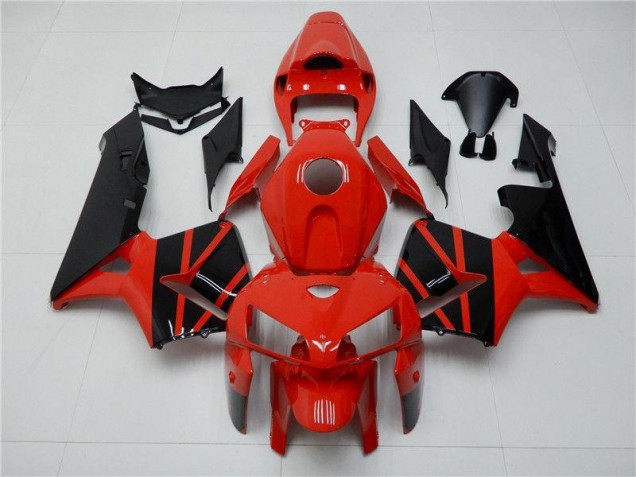 2005-2006 Red Black Honda CBR600RR Motorcycle Fairings Kits UK Stores 2005-2006 Red Black Honda CBR600RR Motorcycle Fairings Kits UK Stores