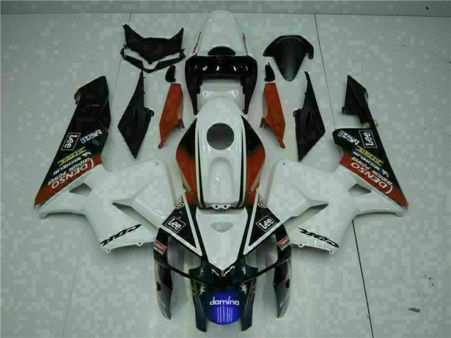 2005-2006 White Red Black Lee Honda CBR600RR Motorbike Fairing UK Stores