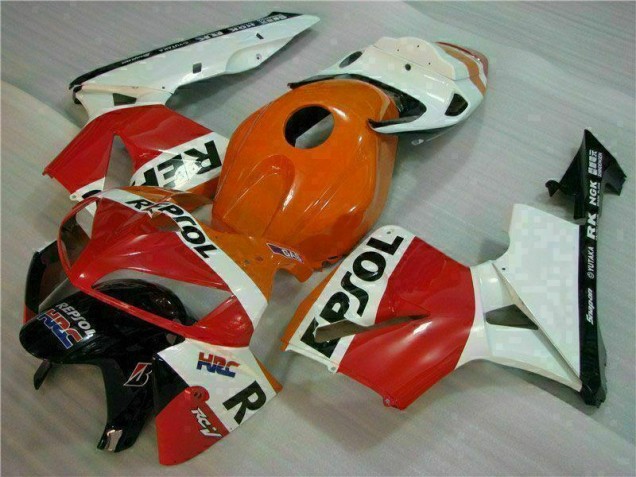 2005-2006 Orange Black Repsol Honda CBR600RR Motorcycle Bodywork UK Stores 2005-2006 Orange Black Repsol Honda CBR600RR Motorcycle Bodywork UK Stores