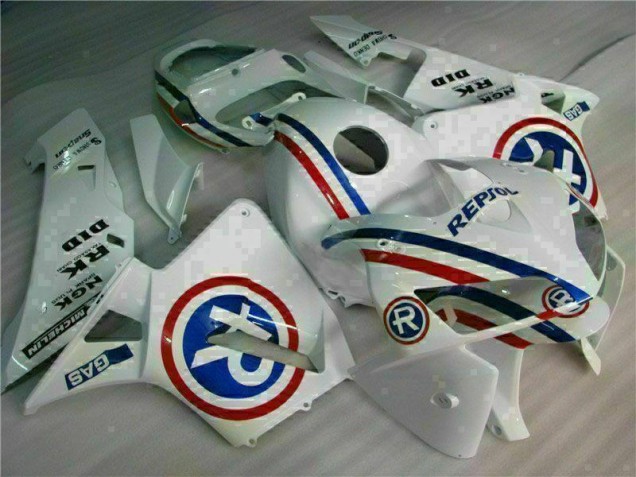 2005-2006 White Honda CBR600RR Bike Fairings UK Stores 2005-2006 White Honda CBR600RR Bike Fairings UK Stores