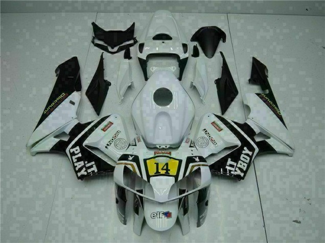 2005-2006 White Playboy 14 Honda CBR600RR Motorcycle Replacement Fairings UK Stores 2005-2006 White Playboy 14 Honda CBR600RR Motorcycle Replacement Fairings UK Stores