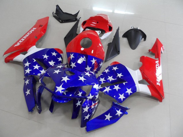 2005-2006 America Flag Honda CBR600RR Motorcycle Fairings UK Stores 2005-2006 America Flag Honda CBR600RR Motorcycle Fairings UK Stores