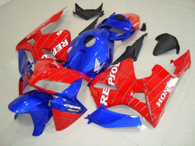 2005-2006 Spider Man Repsol Honda CBR600RR Motorcycle Fairing Kits UK Stores