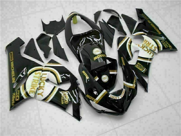 2005-2006 Black Kawasaki ZX6R Motorcylce Fairings UK Stores