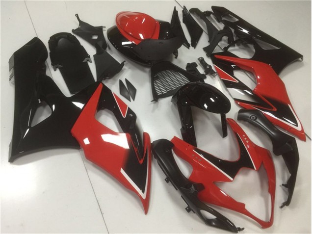 2005-2006 Red Black Suzuki GSXR 1000 Motorbike Fairing UK Stores 2005-2006 Red Black Suzuki GSXR 1000 Motorbike Fairing UK Stores