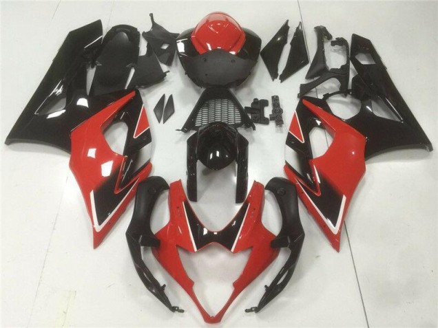 2005-2006 Red Black Suzuki GSXR 1000 Motorbike Fairing UK Stores 2005-2006 Red Black Suzuki GSXR 1000 Motorbike Fairing UK Stores