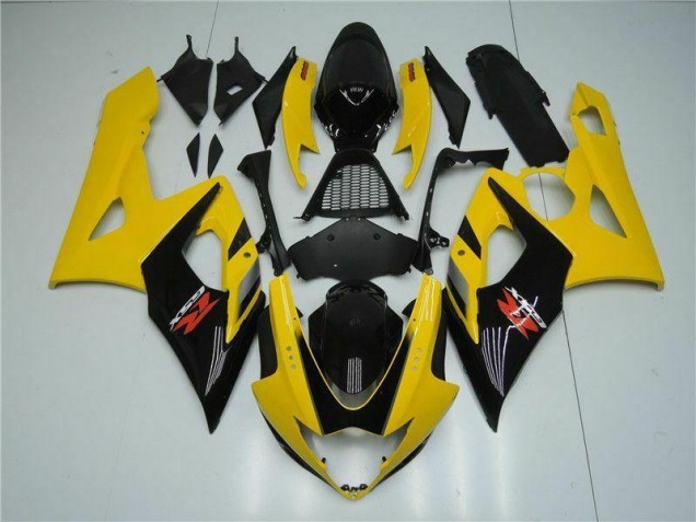2005-2006 Yellow Suzuki GSXR 1000 Replacement Fairings UK Stores 2005-2006 Yellow Suzuki GSXR 1000 Replacement Fairings UK Stores