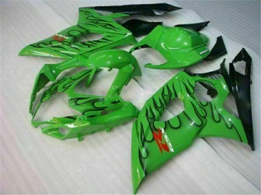 2005-2006 Green Suzuki GSXR 1000 Motorcycle Fairing UK Stores