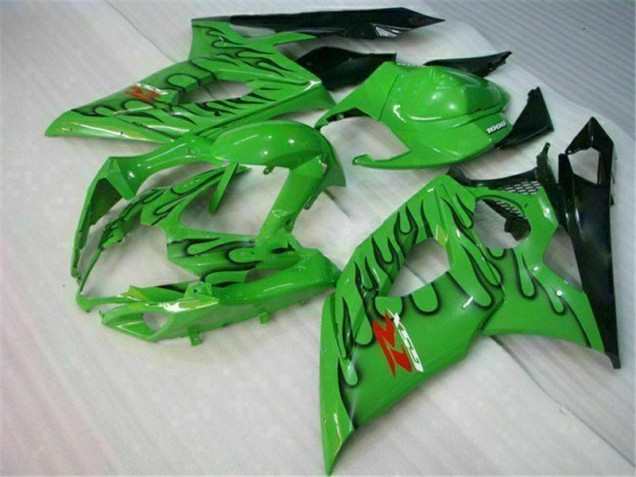 2005-2006 Green Suzuki GSXR 1000 Motorcycle Fairing UK Stores 2005-2006 Green Suzuki GSXR 1000 Motorcycle Fairing UK Stores