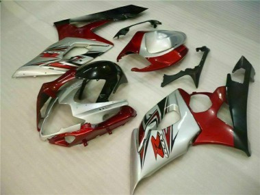 2005-2006 Red White Suzuki GSXR 1000 Bike Fairings UK Stores