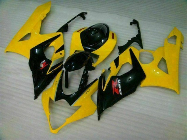 2005-2006 Yellow Black Suzuki GSXR 1000 Motor Bike Fairings UK Stores 2005-2006 Yellow Black Suzuki GSXR 1000 Motor Bike Fairings UK Stores