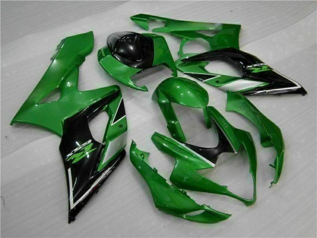 2005-2006 Green Suzuki GSXR 1000 Replacement Motorcycle Fairings UK Stores 2005-2006 Green Suzuki GSXR 1000 Replacement Motorcycle Fairings UK Stores