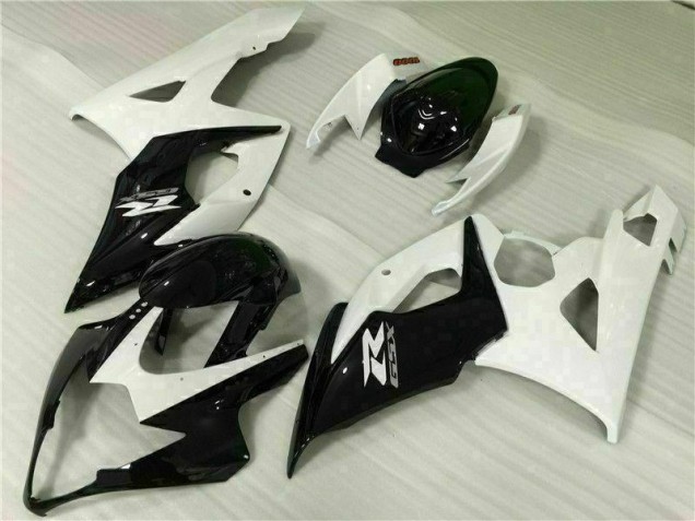 2005-2006 White Black Suzuki GSXR 1000 Moto Fairings UK Stores 2005-2006 White Black Suzuki GSXR 1000 Moto Fairings UK Stores